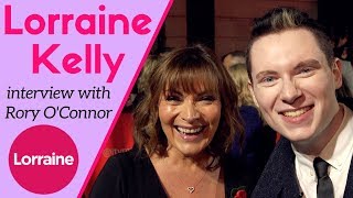 Lorraine Kelly interview with Rory OConnor | @reallorraine @ITVLorraine @RoryOConnorTV | ITV Gala