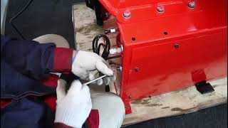 XK 806C Tire Changer Installation