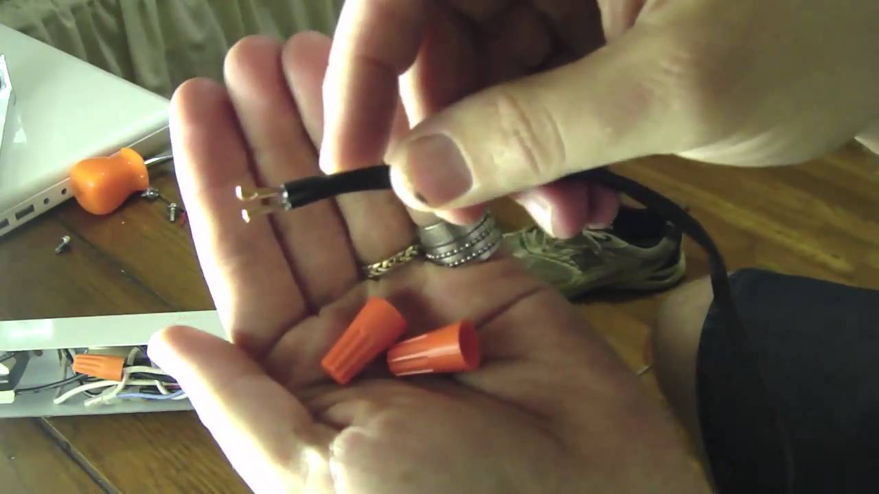 My attempt at putting a cord and switch on a preheat fluorescent strip light