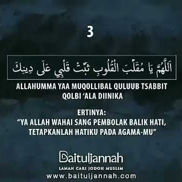 3 Doa Dalam Sujud