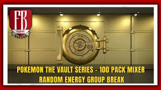 Pokemon The Vault Series - 100 Pack Mixer #7 Random Energy Group Break