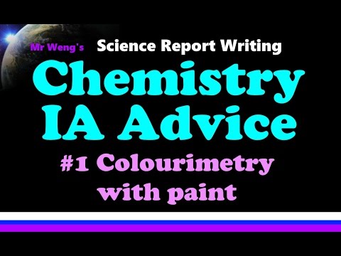 ib chemistry ia 2 About the ia getting started the assessment criteria and how to apply them can be found in the internal assessment details section of the ib chemistry guide. ib chemistry ia 2 About the ia getting started the assessment criteria and how to apply them can be found in the internal assessment details section of the ib chemistry guide.
