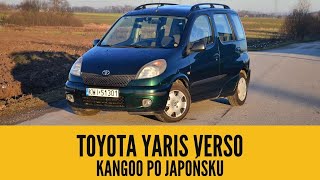 Toyota Yaris VERSO - Kangoo po japońsku