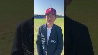Captain Evan van der Westhuizen ready to lead his U11 team in the Platinum League!Good luck, Evan!