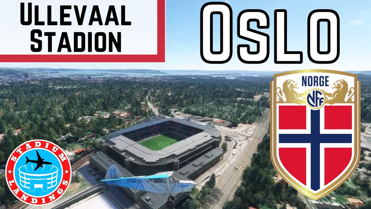 Ullevaal Stadion - Microsoft Flight Simulator STADIUM LANDING!