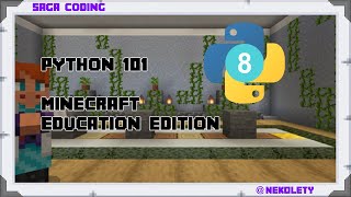 Famous [Subs] Basic Python - Lesson 8 - Minecraft Education Profile