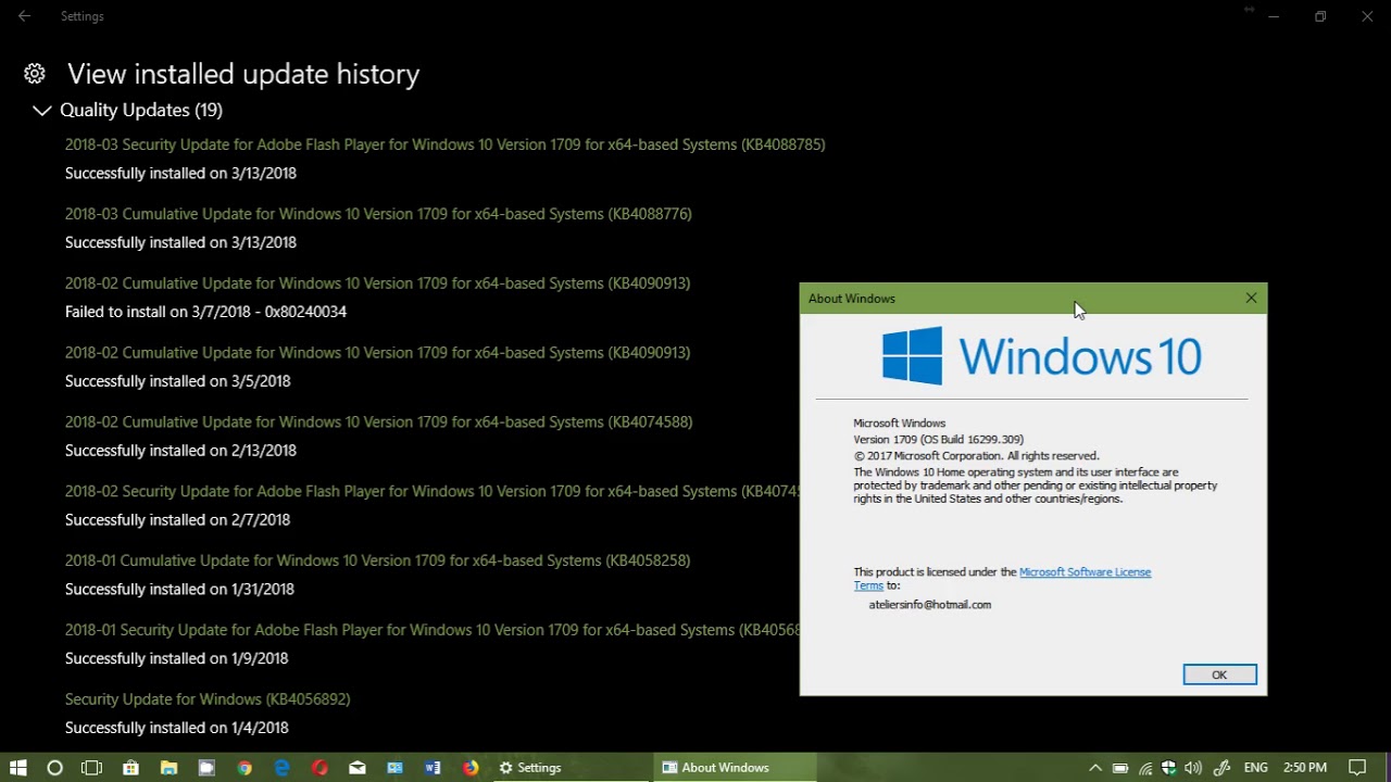 Patch Tuesday Security updates Windows 7 8.1 and 10 March 13th 2018