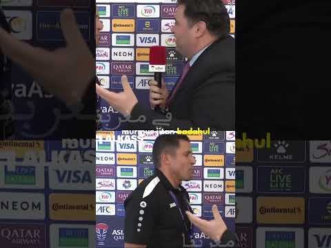 لقطة طريفة بين حسين عموتة والمغربي بن عيادة على المباشر تصريح