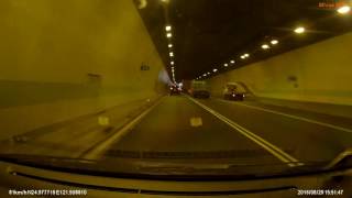 20160929 下午3點50分 國道3號北上安坑隧道交通事故