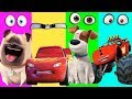 The Secret Life Of Pets Wrong Eyes Blaze Monster Machines Disney Cars 3 Mcqueen Finger Family Song