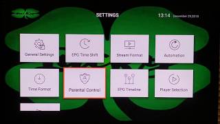 Locking out Content via Parental Controls within Lucky Cable Cutters Tv App screenshot 2