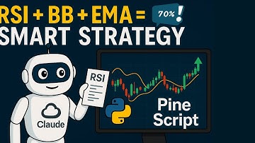 AI Builds Winning Strategy with RSI + BB + EMA 📈 | Pine Script + Claude AI Explained