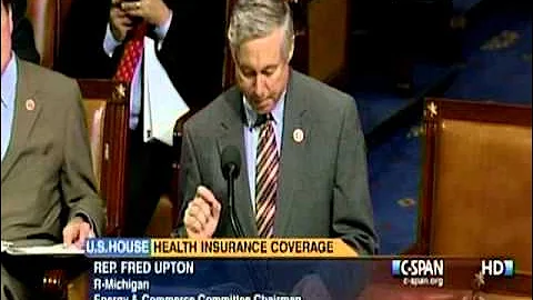 Chairman Fred Upton Opens House Debate on H.R. 3350, the Keep Your Health Plan Act