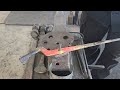 Titanium Ultimate Tongs - Punching, Riveting & Adjusting the Jaws
