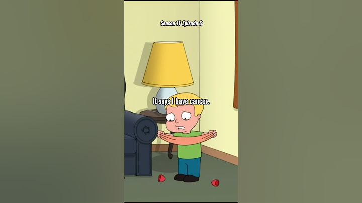 Family Guy : I have cancer