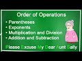 Solving Equations and Operations