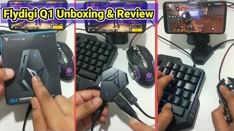 Flydigi Q1 Keyboard Mouse Converter Is The Best Gaming Converter For Android? Unboxing & Review