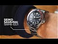 Seiko Samurai Diver SRPB53J1 - On The Wrist With Our Top Strap Choices