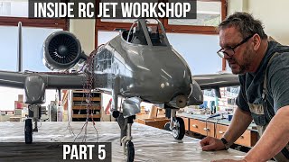 Inside Rc Jet Workshop 5 Mibojets A-10 Warthog 158 Pre-Paint Kit Assembly