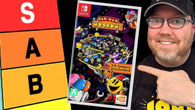 PAC-MAN MUSEUM + - Switch - Mídia Física - VNS Games - Seu próximo jogo  está aqui!