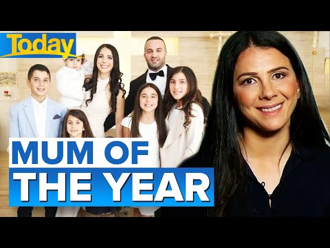 Leila Abdallah Humbled And Privileged To Be Named Mother Of The Year Today Show Australia
