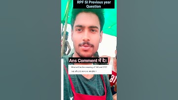 RPF Constable 2025 Ke Question @RojgarwithAnkit #rpfconstable @Subhash0202