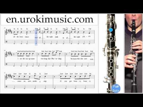 how-to-play-clarinet-meghan-trainor-all-about-that-bass-part#2-melody-school-learn-class-course-tuto