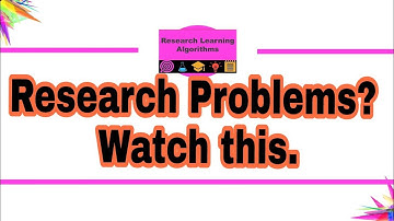 Sources of Research Problems