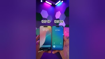 iOS 18 vs iOS 26 👀