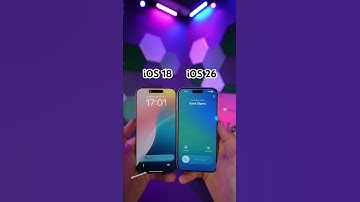 iOS 18 vs iOS 26 👀