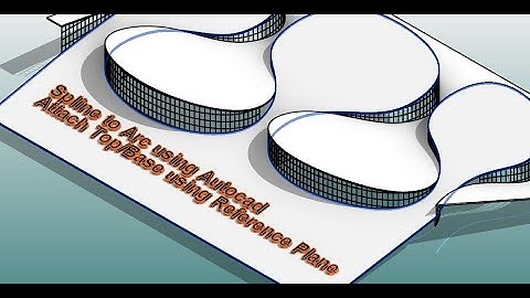 Everyday Revit (Day 445) - Spline to Polyline using Autocad, Attach Top/Base using RP etc.