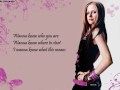 Avril Lavigne - Fall To Pieces (lyrics)