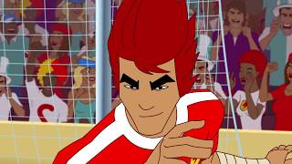 Supa Strikas Español  Su peso en goles  ¡Y más!  Recopilación