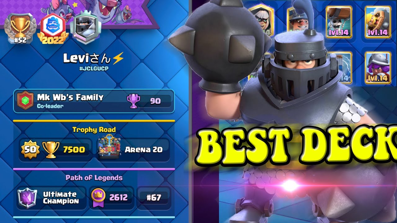Looking for deck help. I just got Mega Knight and have been experimenting  with decks, but not working. All my legendaries are in the photo and im at  3300. : r/ClashRoyale