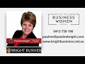 Business women australia  pauline bright