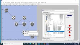 OSPF using op-net