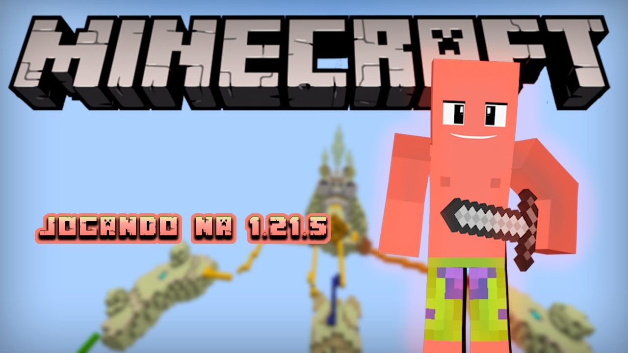Jogando na versão mais nova do Minecraft - Minecraft BedWars - YouTube