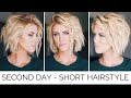 Second Day Short Hairstyle [new 2019]