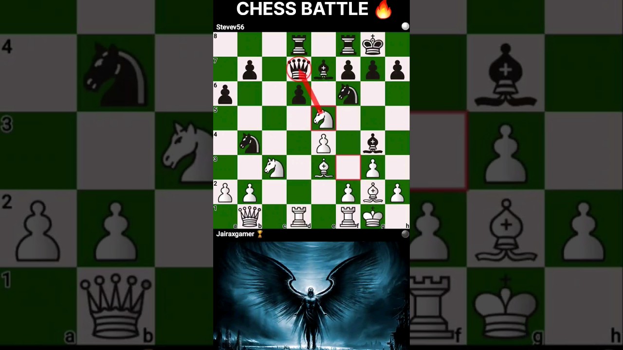 CHESS BATTLE -King's Clash 🔥#chess #chess24 #shortsfeed #chessvibes #games  