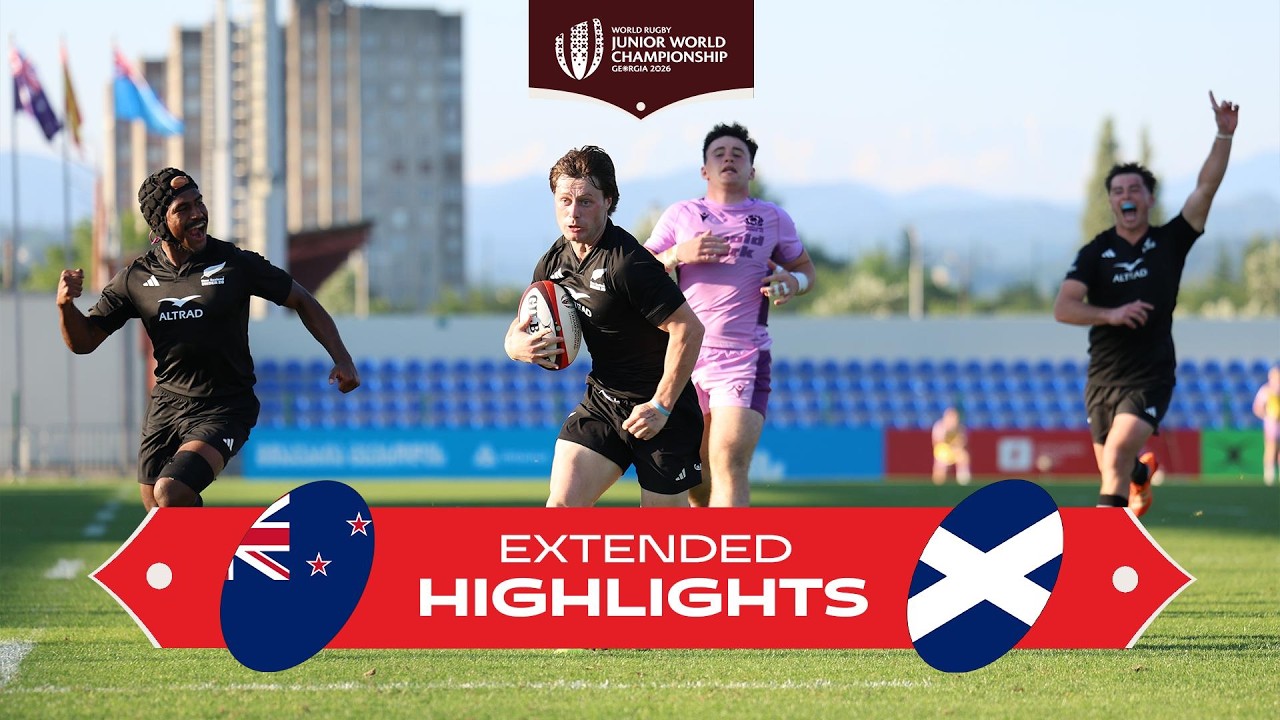 CRUISE CONTROL 😮💨 | New Zealand v Scotland | Junior World Championships 2026 | Extended Highlights