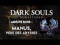 Dark souls remastered  minute boss  manus pre des abysses