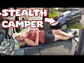 MPV Stealth Camper (The cheap way!)