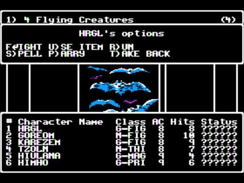 Wizardry V: Heart of the Maelstrom for the Apple II