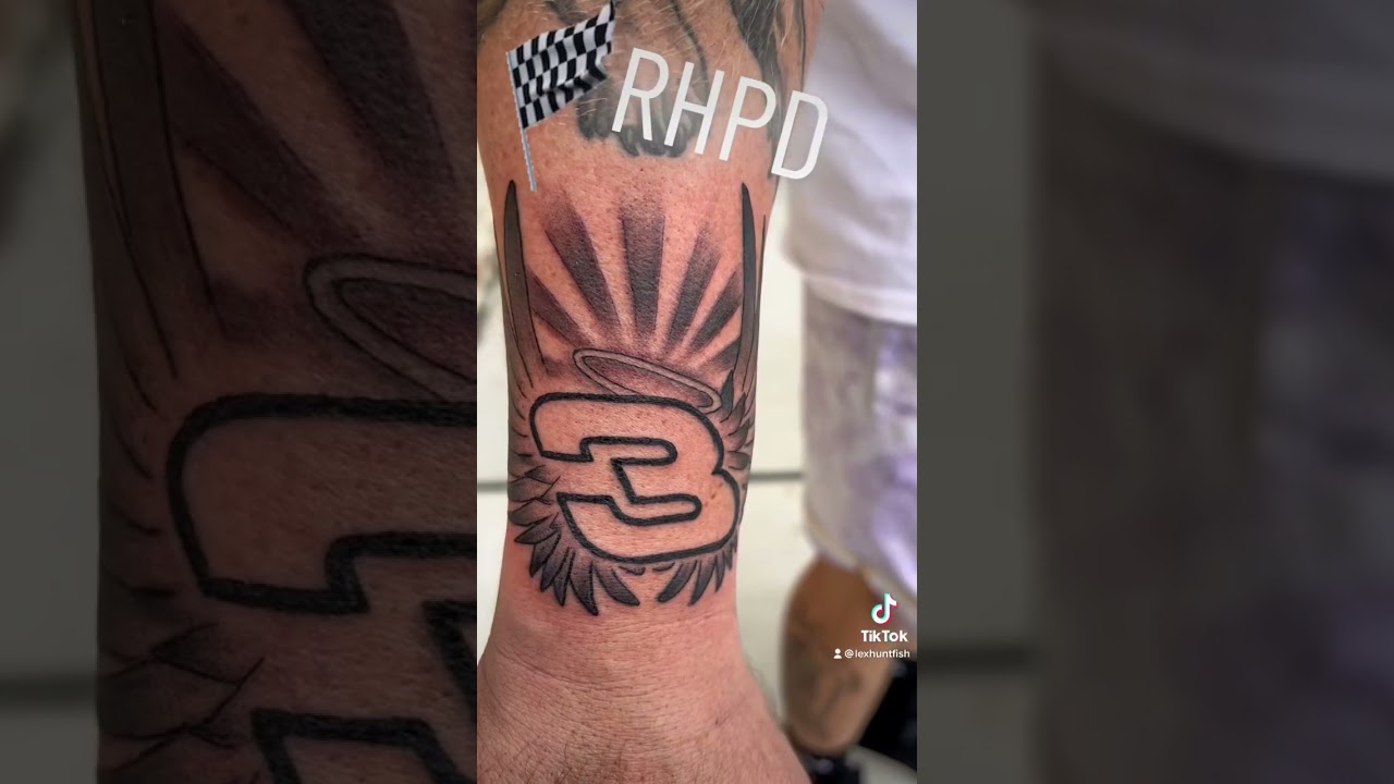 Donald Roe on Twitter My first tattoo Dale Earnhardt 3 Intimidator  httptco2ciAaFo5OG  Twitter