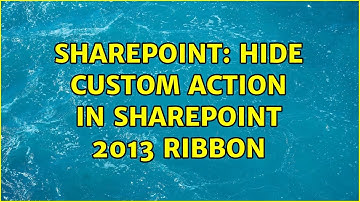 Sharepoint: Hide Custom action in sharepoint 2013 ribbon