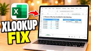 XLOOKUP Not Working In Excel Fix - Full Guide