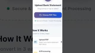 Convert PDF Bank Statements to EXCEL with AI Accuracy!!