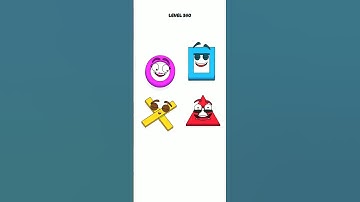 Braindom Draw Puzzle game Level 340 ||#shorts