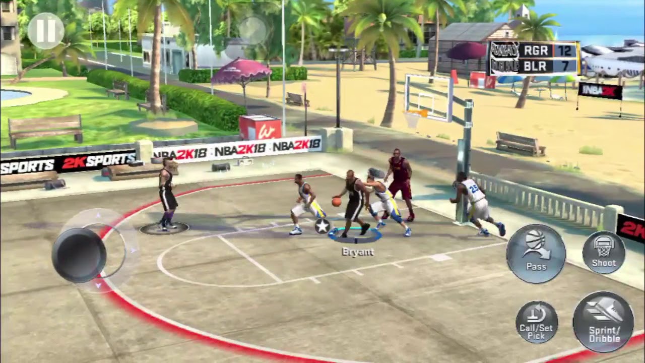 NBA 2K18 Game Play Blacktop 03 - YouTube