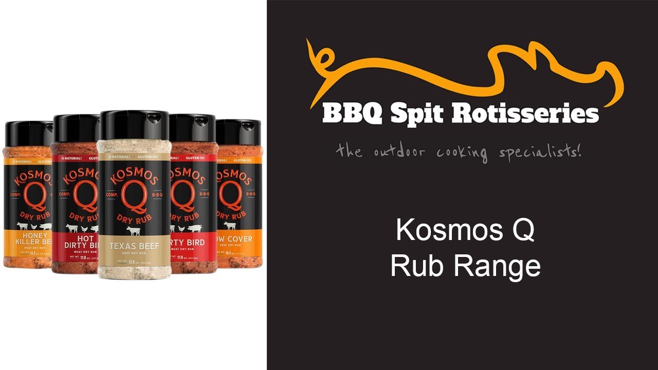 Finally got my hands on some Kosmo's Q Competition BBQ Products